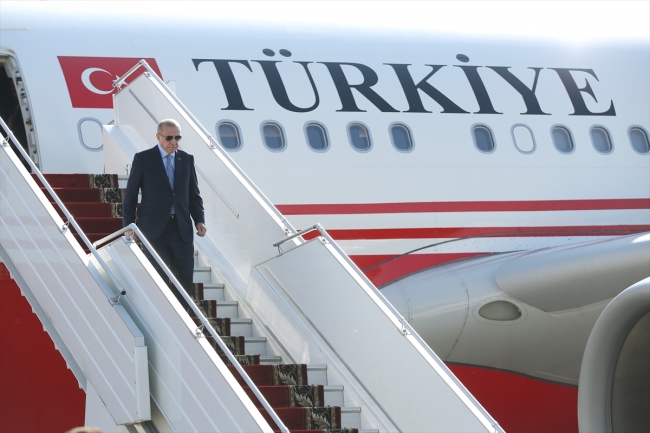 Cumhurbaşkanı Erdoğan Rusya'da